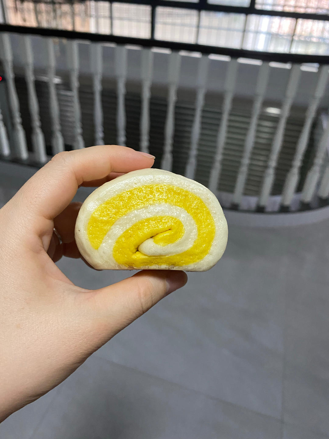 高颜值南瓜双色小馒头