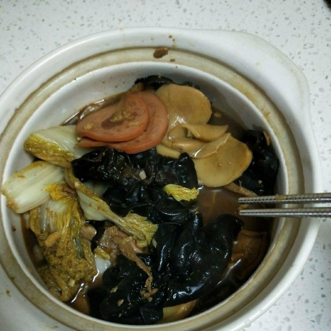 鲜菌肥牛锅