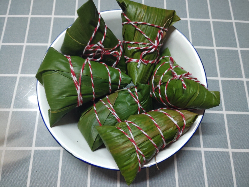 豆沙粽（素粽子）的做法