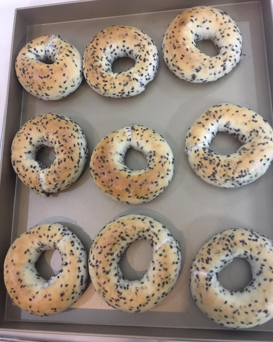 芝麻贝果（咸）