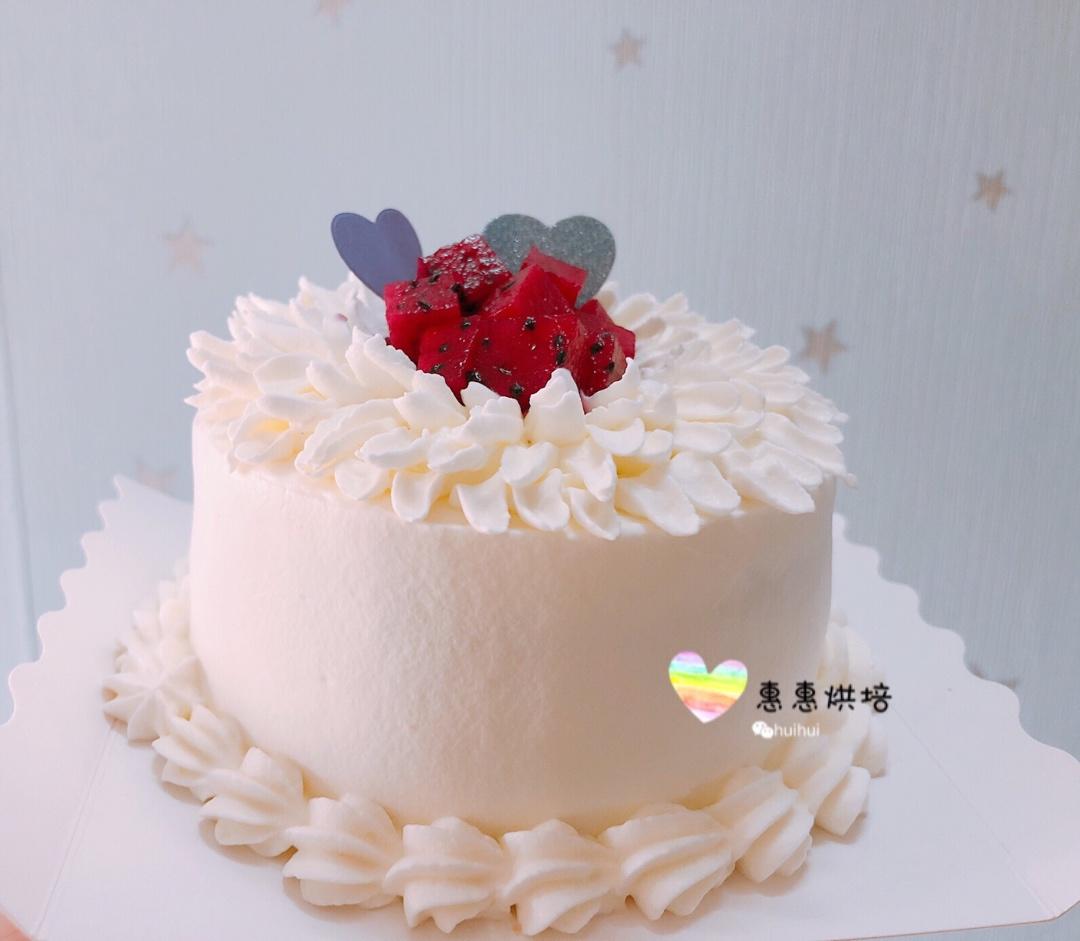 六寸戚风蛋糕