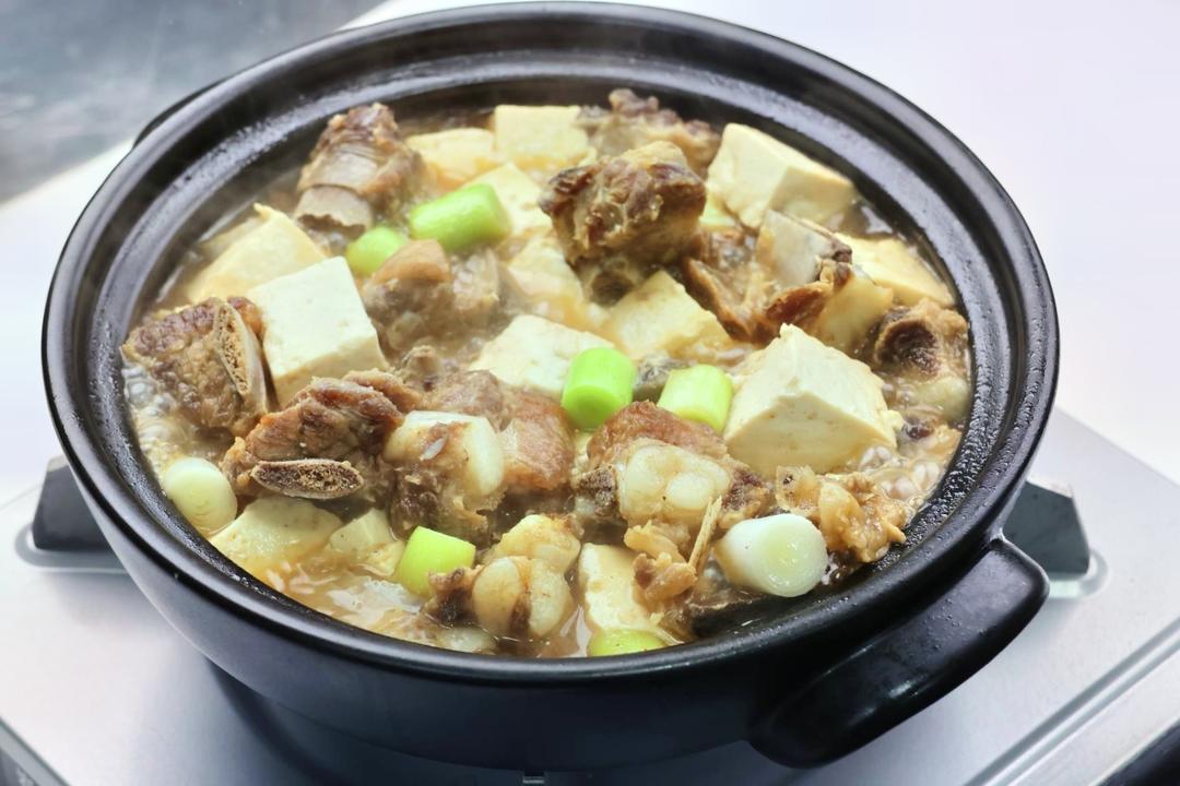 排骨煮豆腐的做法