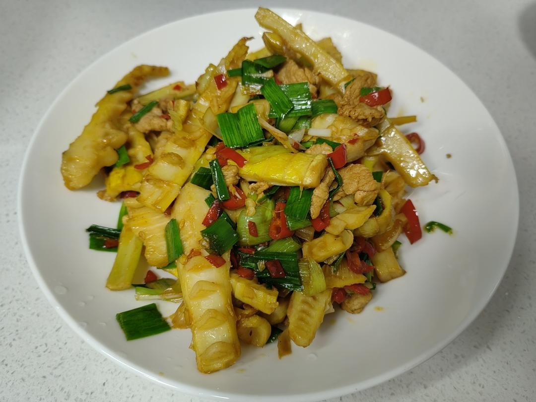 春笋炒肉（附这道菜的最佳打开方式）