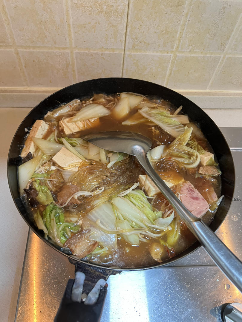 猪肉白菜炖粉条