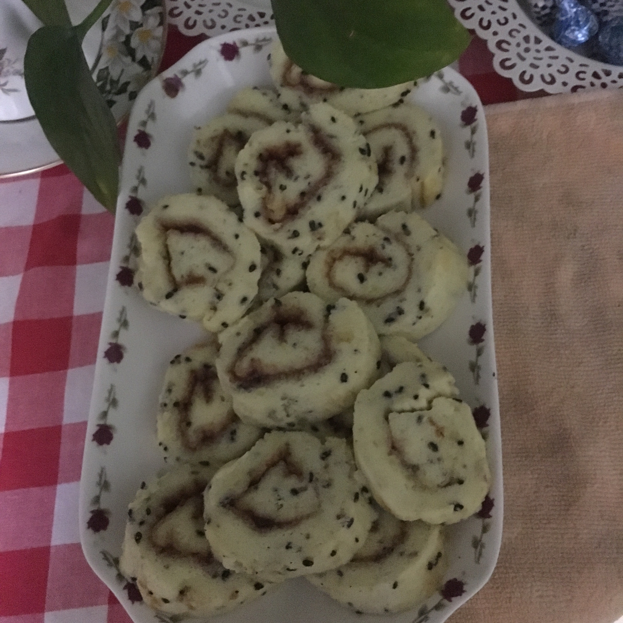 戚风奶油蛋糕卷