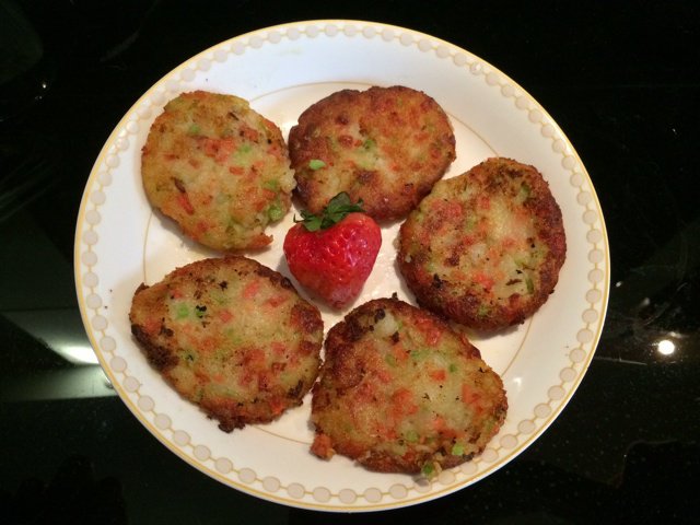 土豆火腿早餐饼