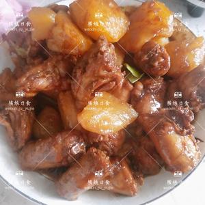 东北菜鸡脖炖土豆的做法 步骤7