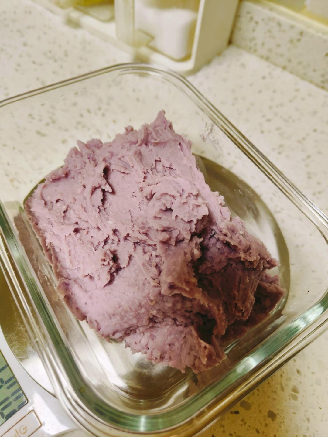 超浓稠的芋泥 好吃 不用炒