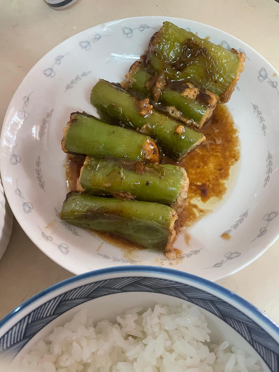 销魂青椒酿肉【超级下饭】