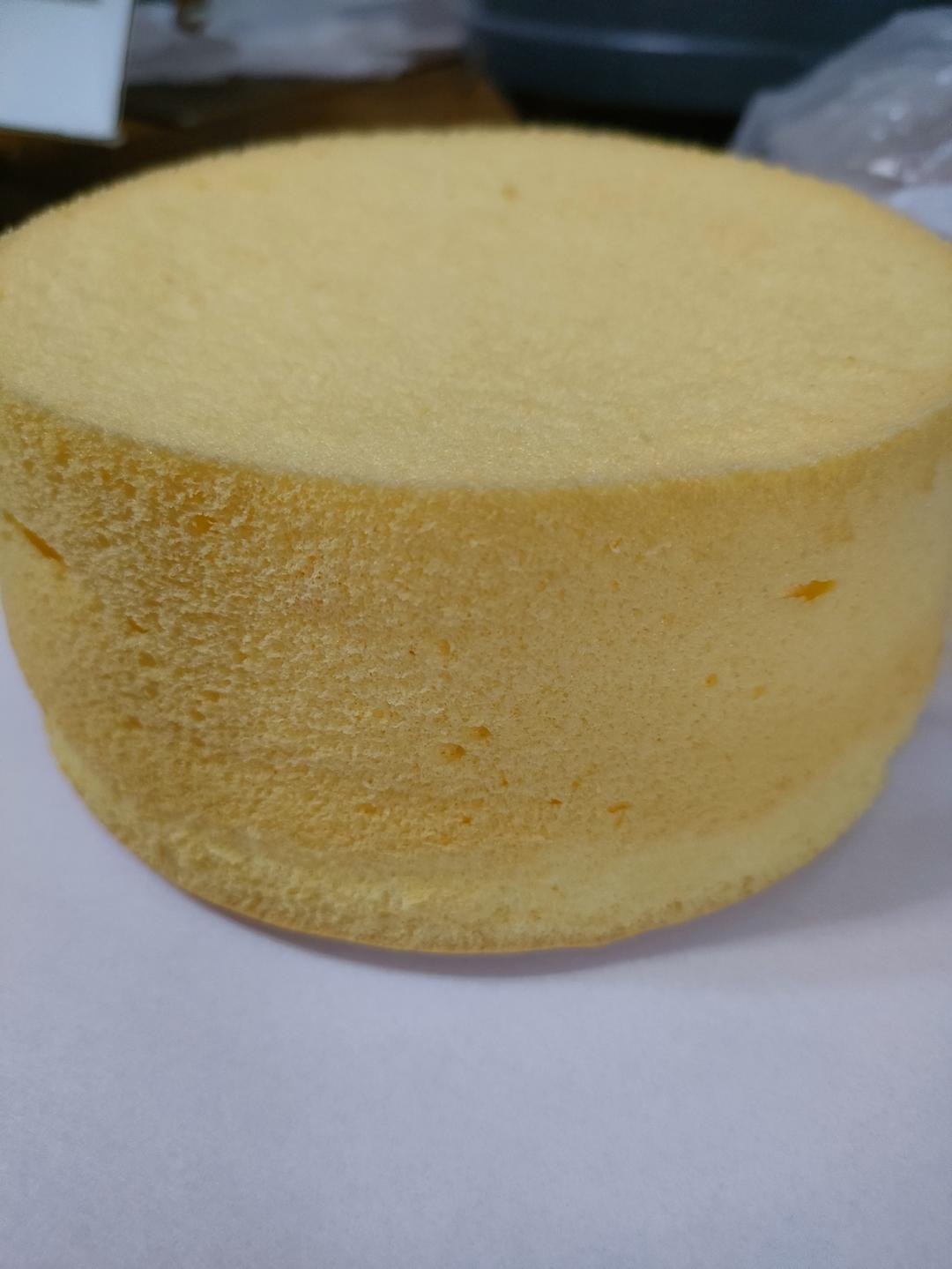 基础戚风蛋糕【承重好、可做奶油蛋糕内胚】