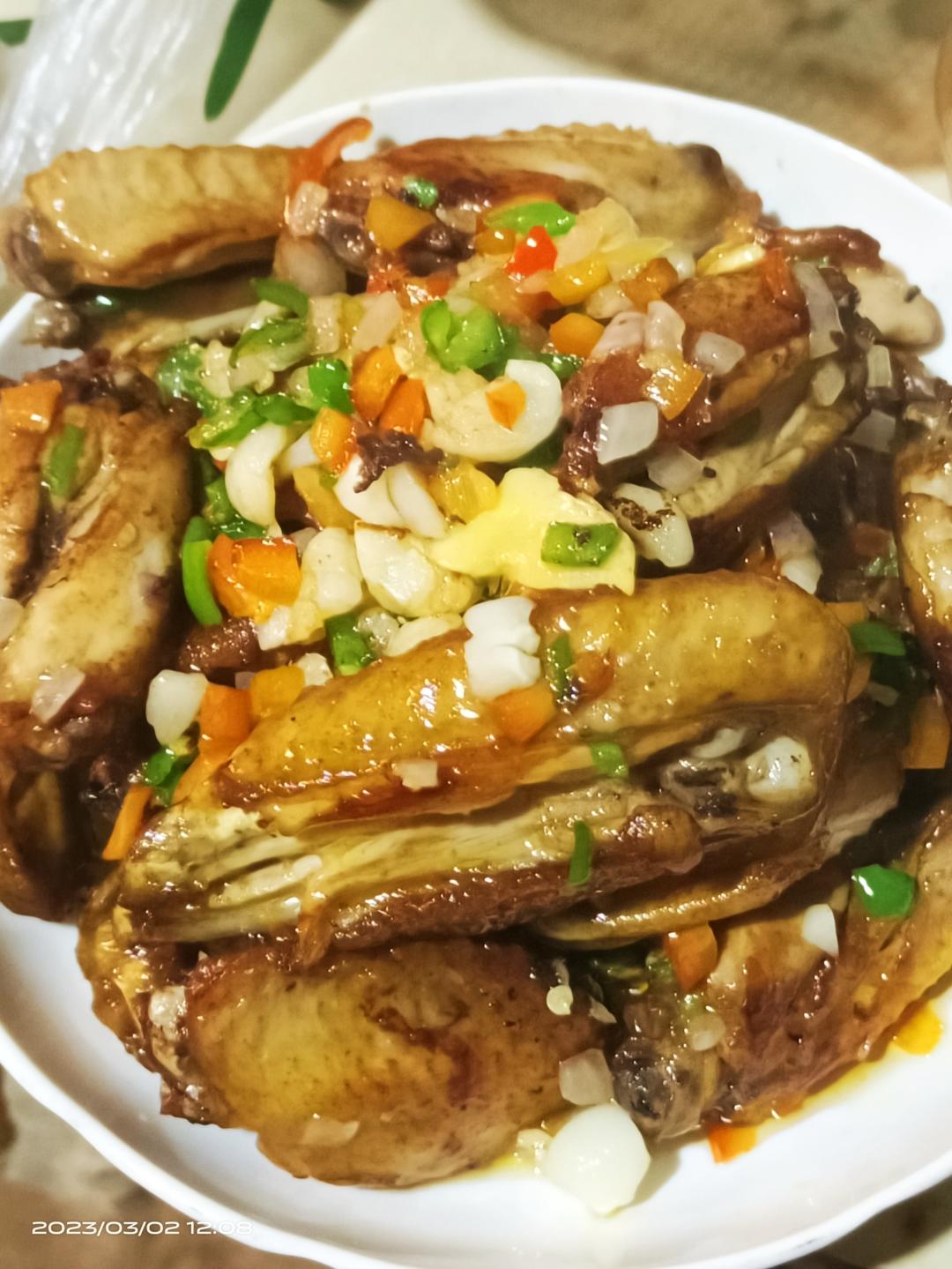 蒜香鸡翅（奥尔良腌料）★下饭菜/小孩最爱/粤菜拿手菜