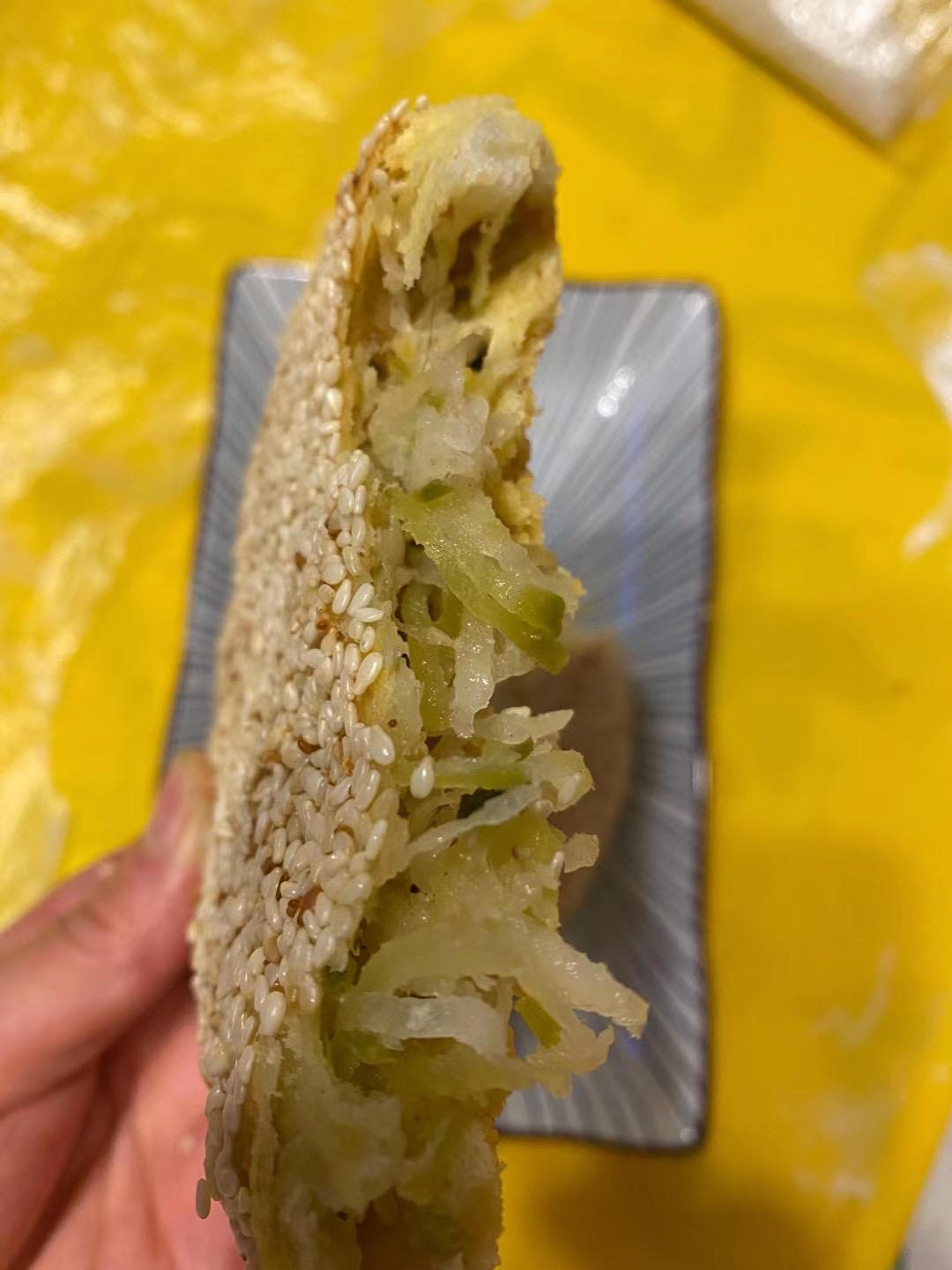 萝卜丝油渣香酥烧饼