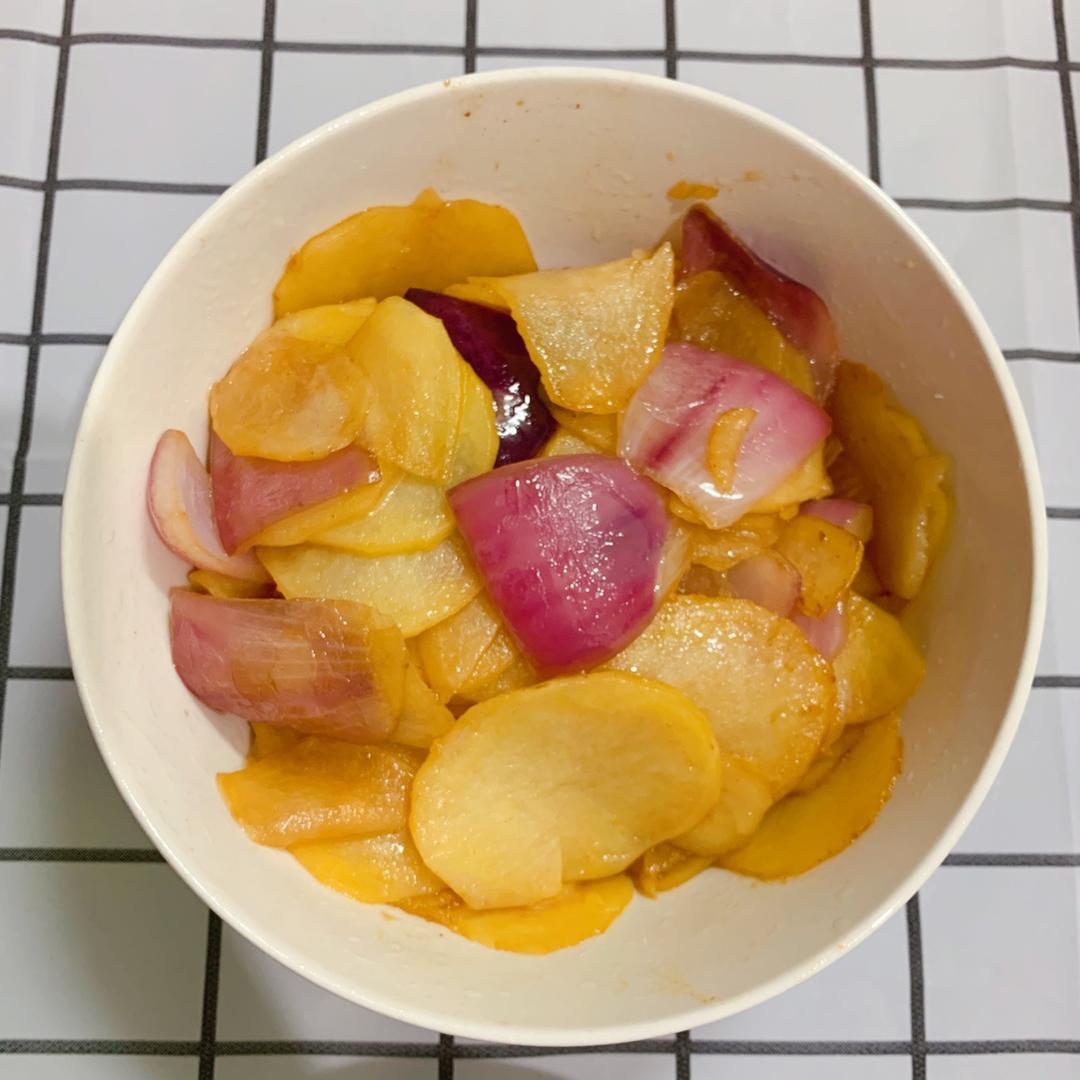 边吃边流泪的「孜然土豆片」
