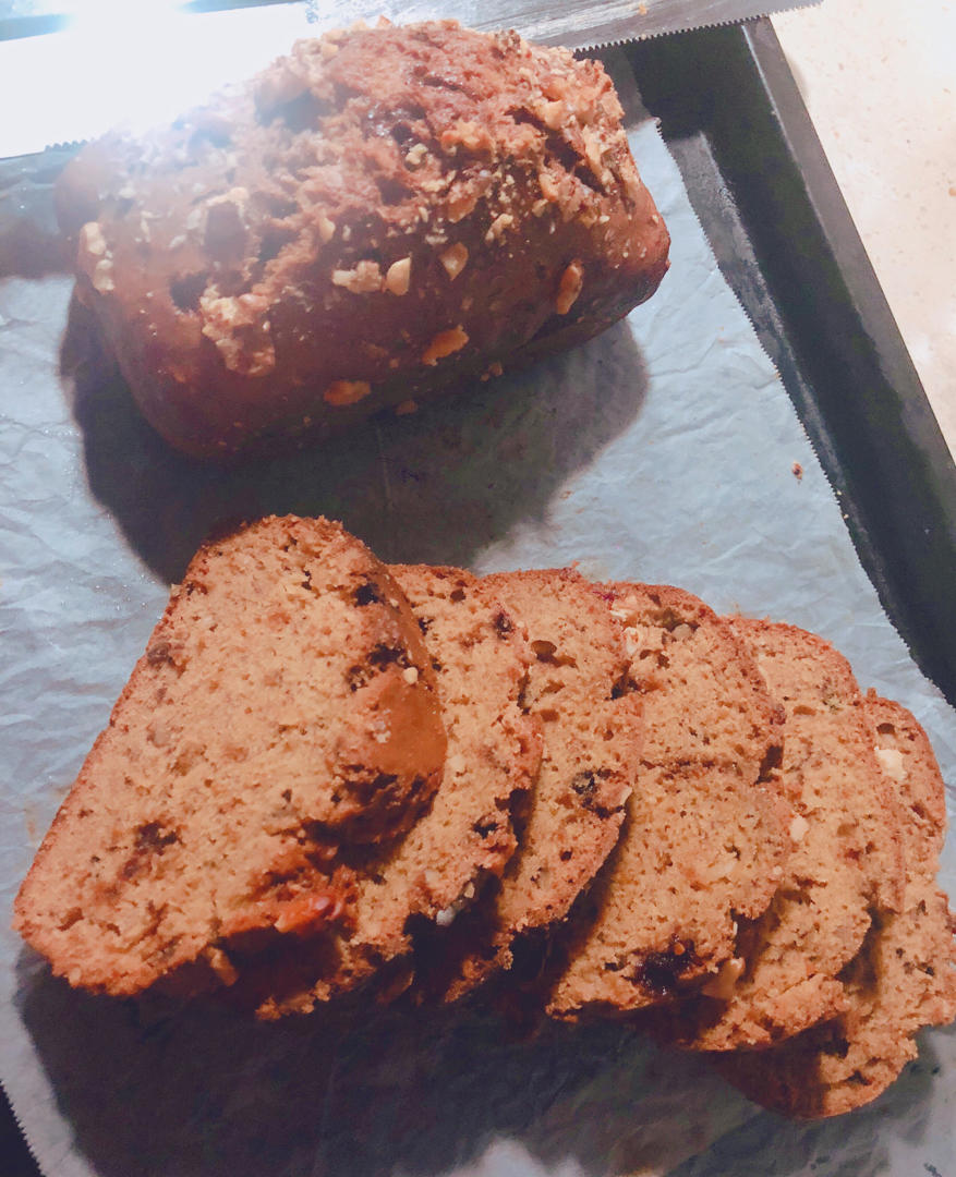 星巴克香蕉核桃蛋糕（starbucks banana walnut bread）