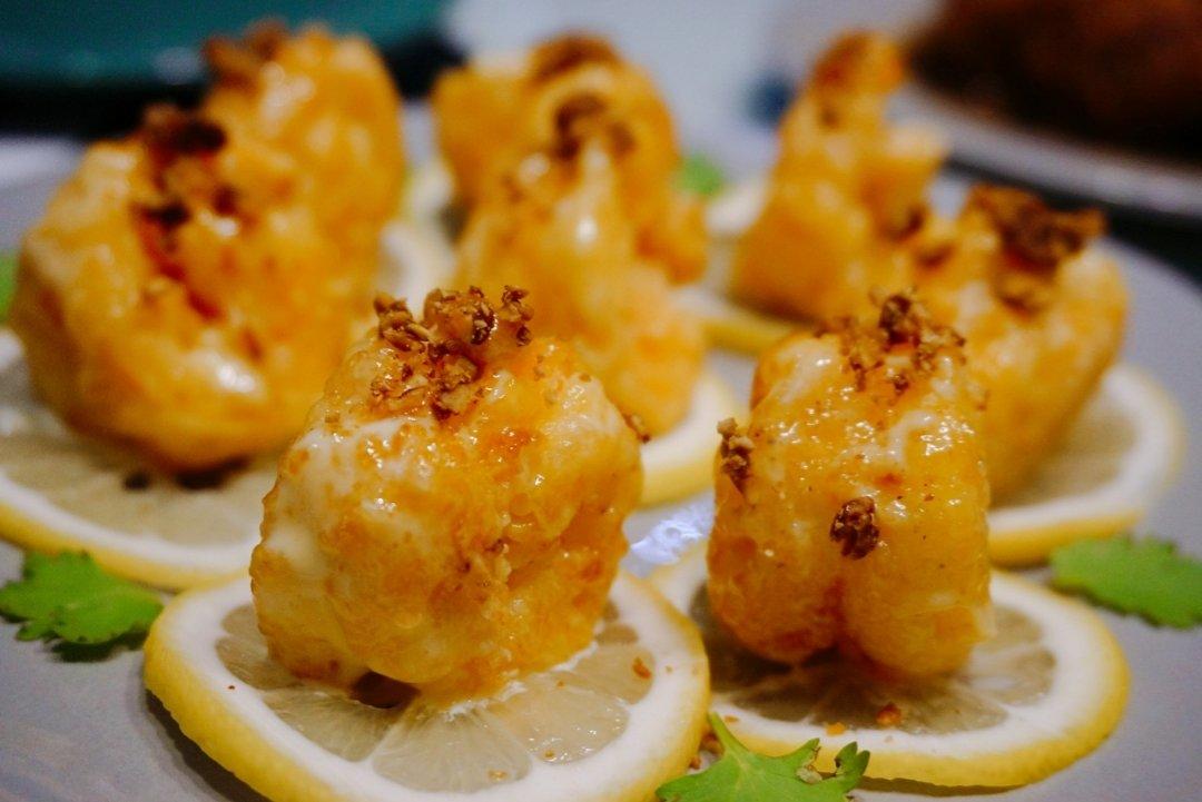 欢喜做年菜：鲜橙腰果沙拉酥虾
