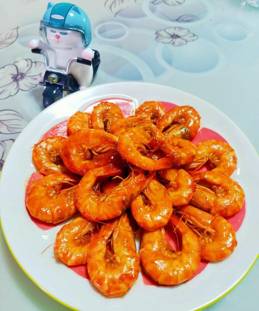 简单的番茄大虾