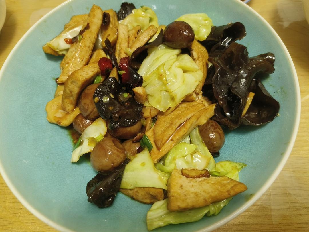 白菜炖豆腐