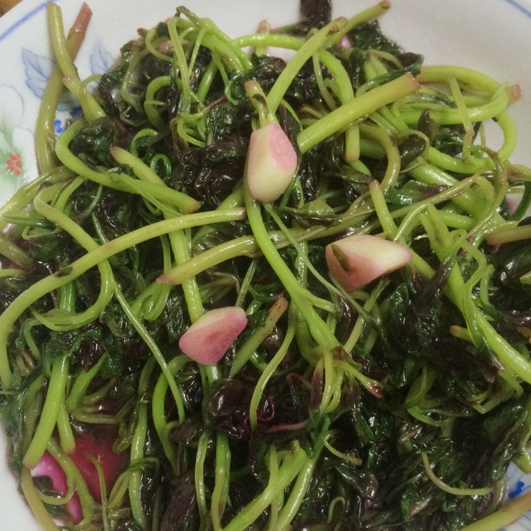 清炒红苋菜
