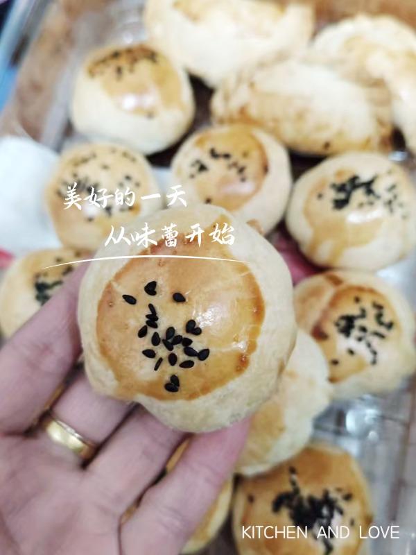 适合新手·美味的万能酥饼月饼/可以做蛋黄馅/榨菜陷/豆沙陷