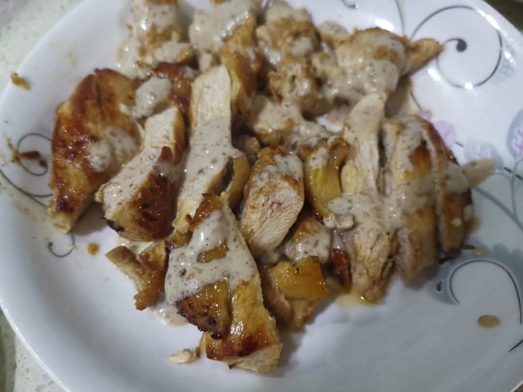 减脂期最爱的香煎鸡胸肉｜超好吃
