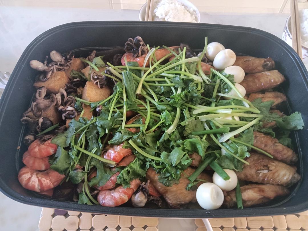 不加一滴水❗️自制家庭版三汁焖锅❗️