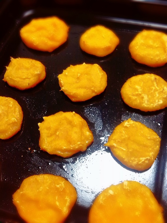 史上最简单烤南瓜饼