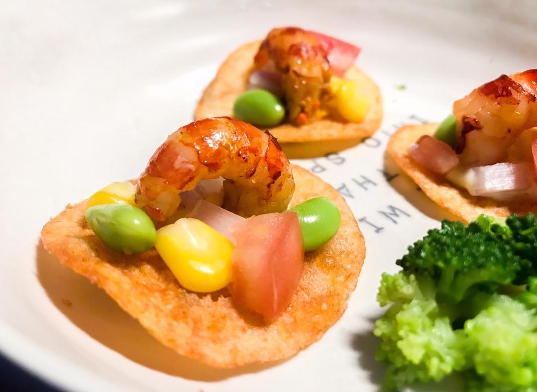 杂果虾仁脆片（薯片）