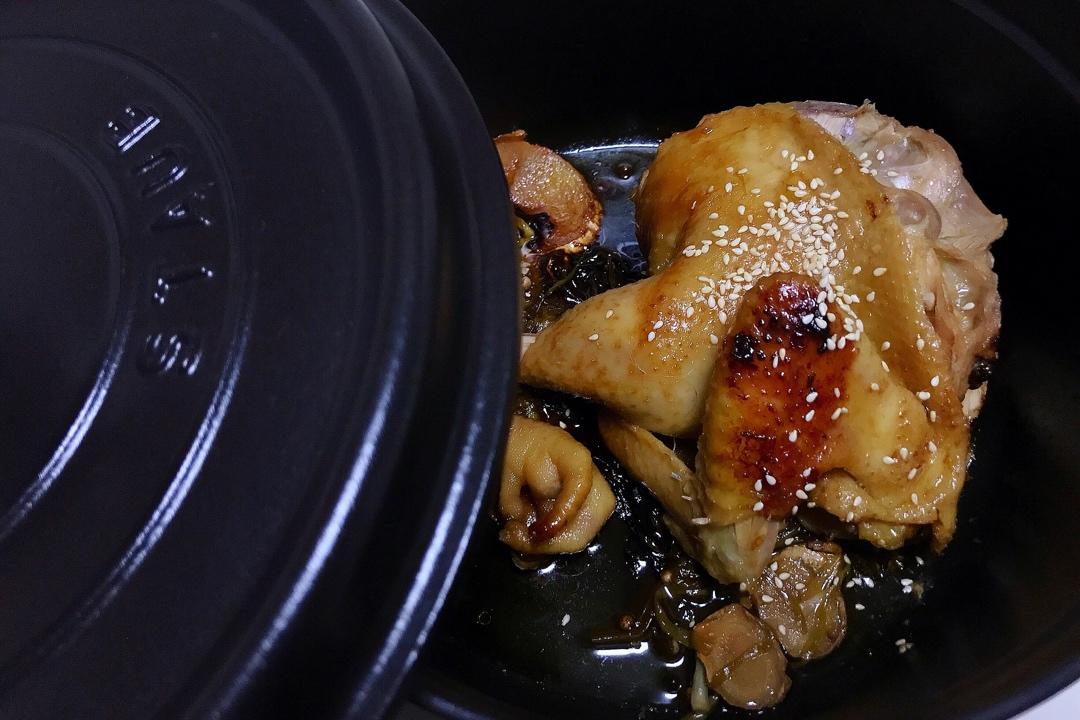 葱油焖鸡-Staub 铸铁锅