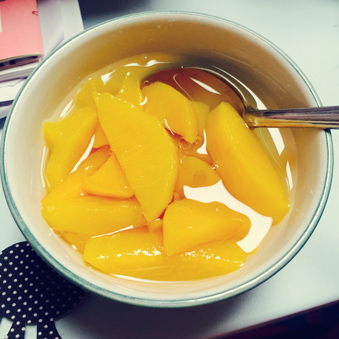 冰糖黄桃/黄桃罐头