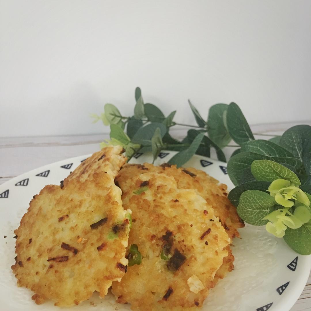 8分钟 剩米饭饼