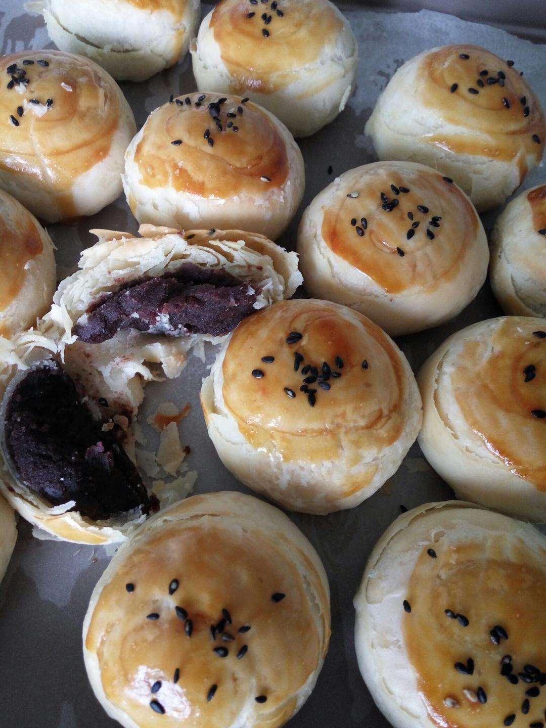 泳式鲜肉榨菜月饼