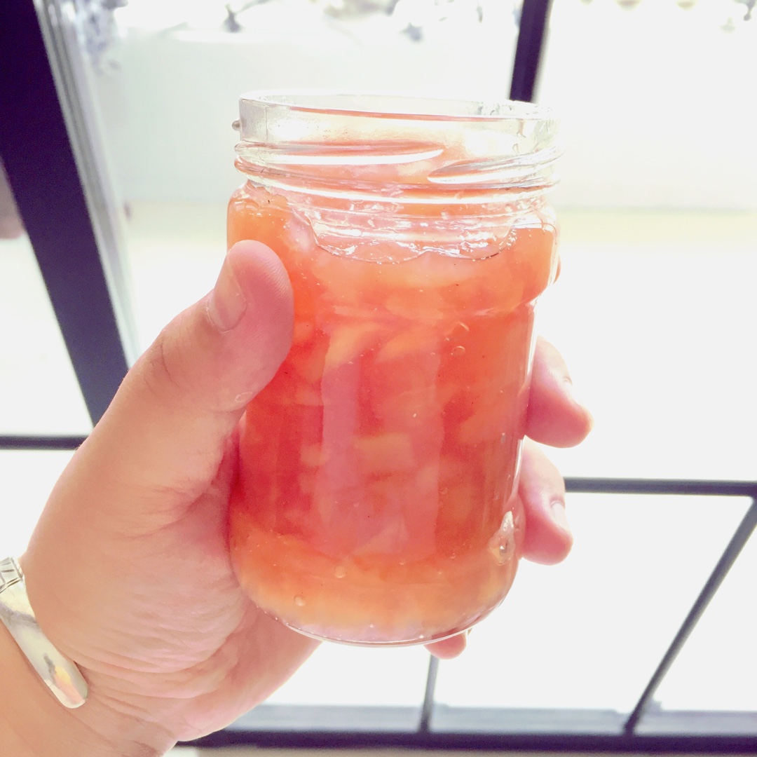 大颗果肉水蜜桃果酱