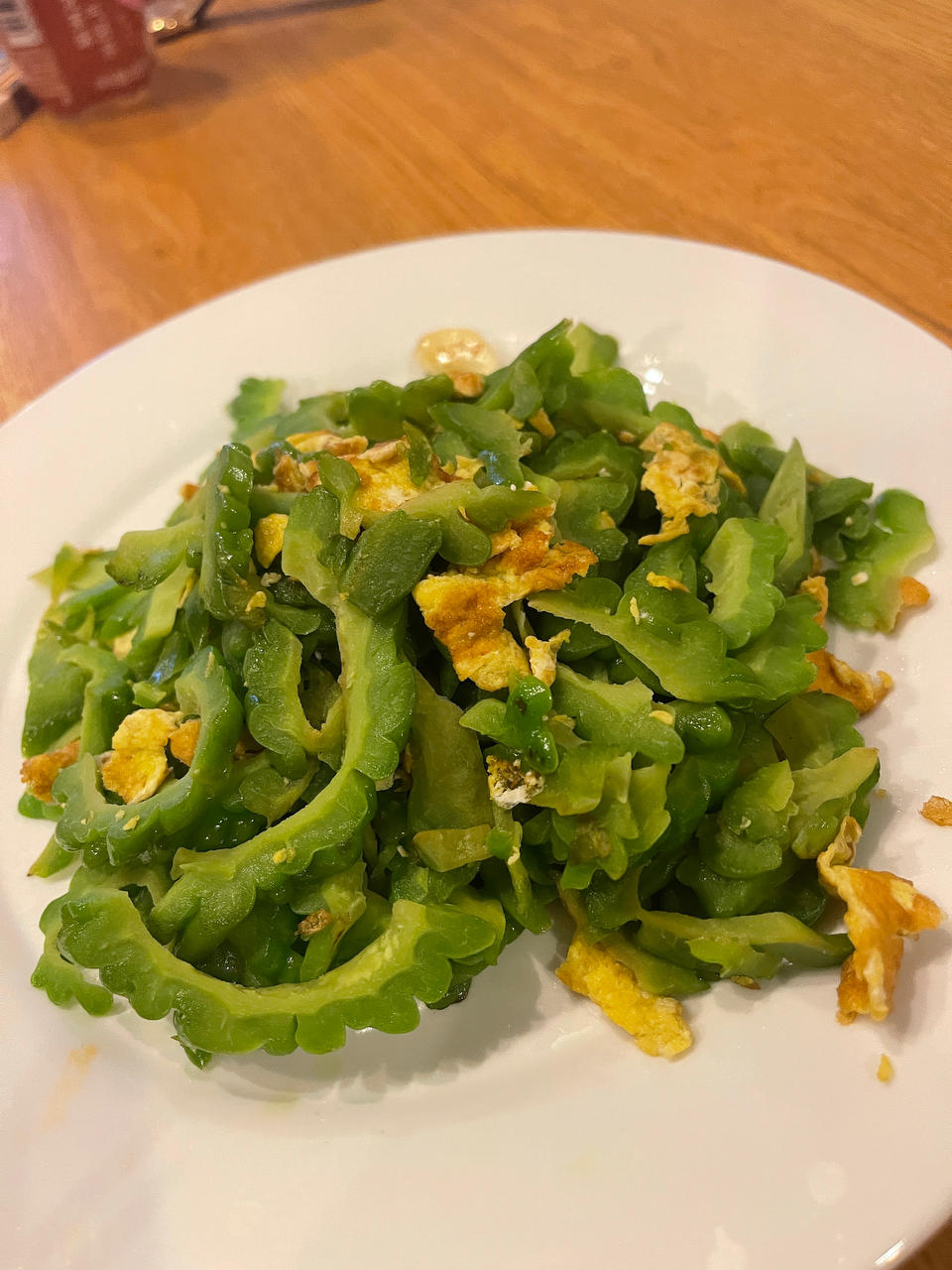 苦瓜炒蛋（清火菜）