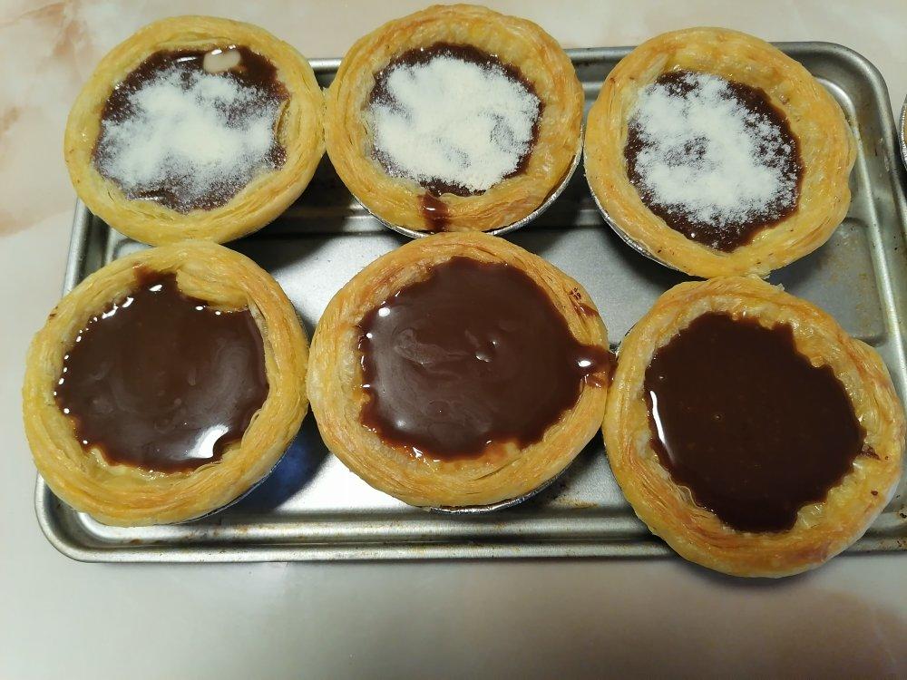 【有奖跟做】醇香丝滑|爆浆巧克力🍫脏脏蛋挞