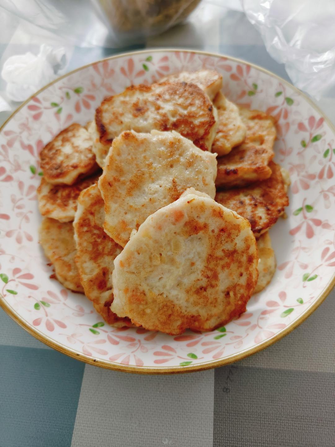 煎鸡肉饼