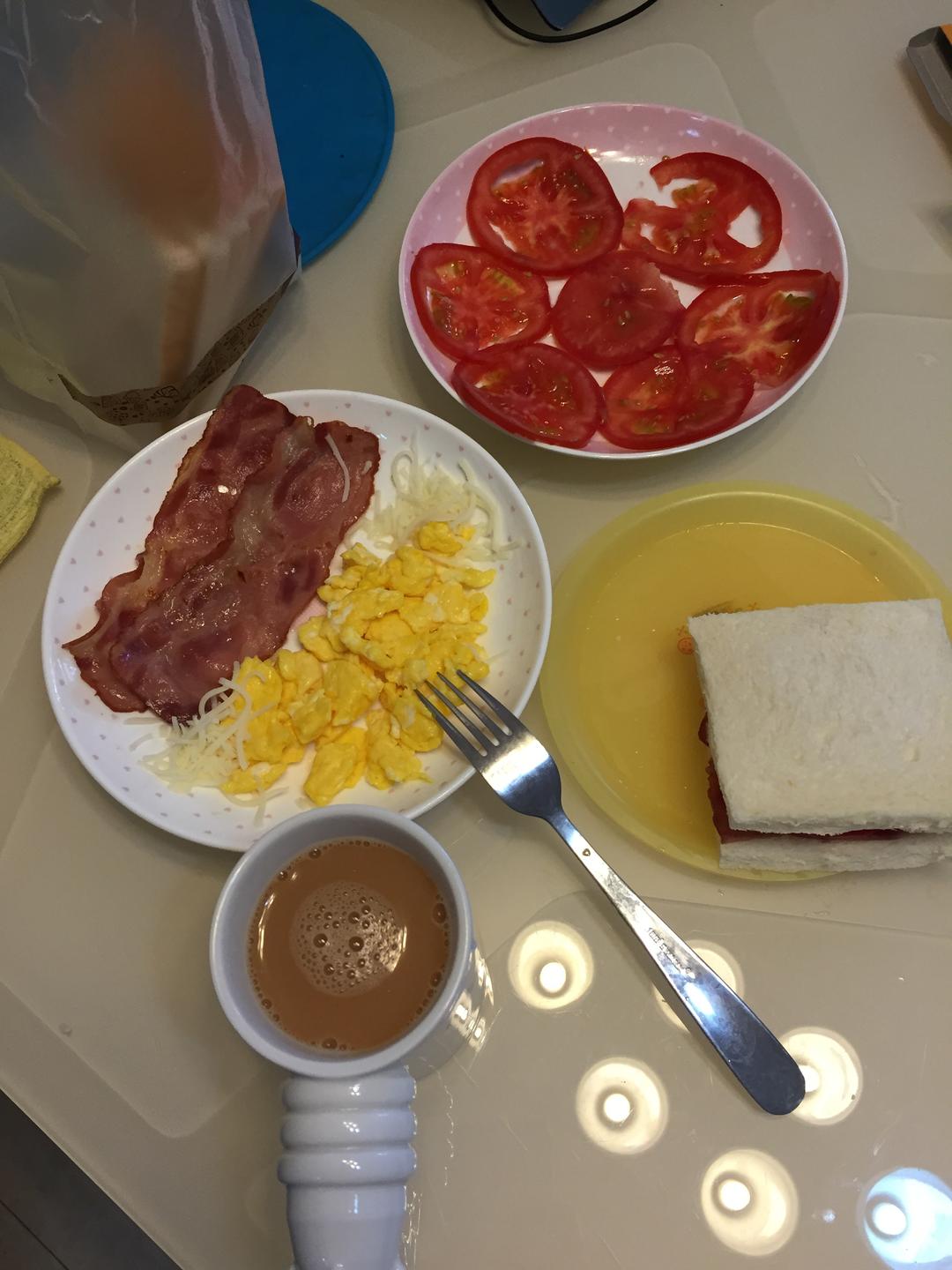 纯奶手撕吐司的做法 步骤1