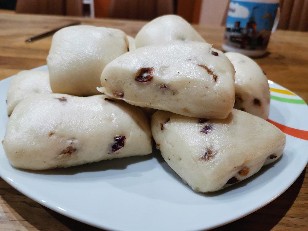 刀切枣馒头～超级简单又美味