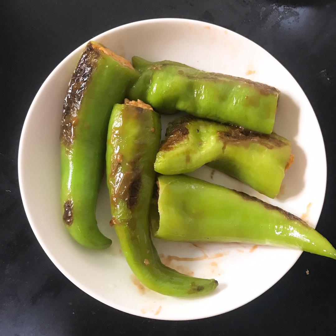 虎皮尖椒酿肉