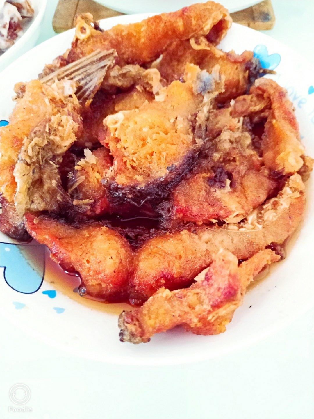 草鱼最美味的苏式吃法---苏式爆鱼