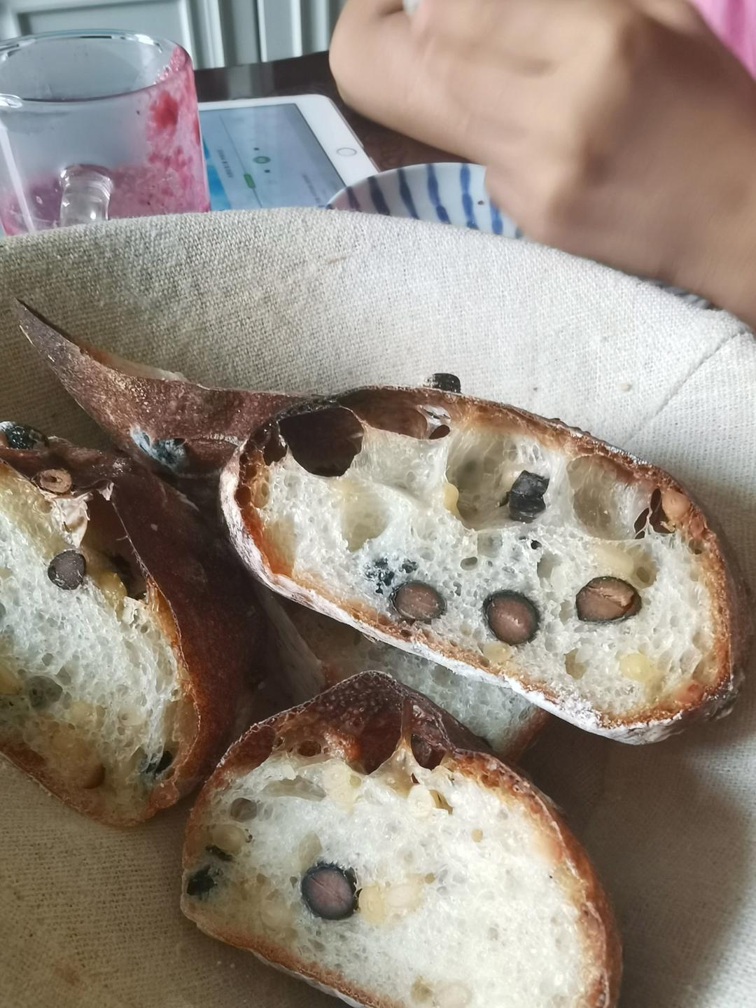 黑豆松子恰巴塔[含水量110%]