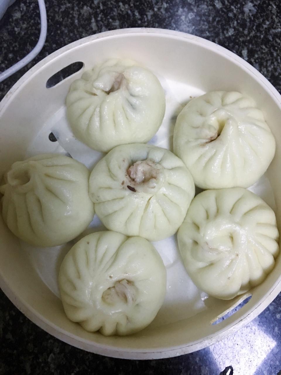 手工包子（肚脐包）