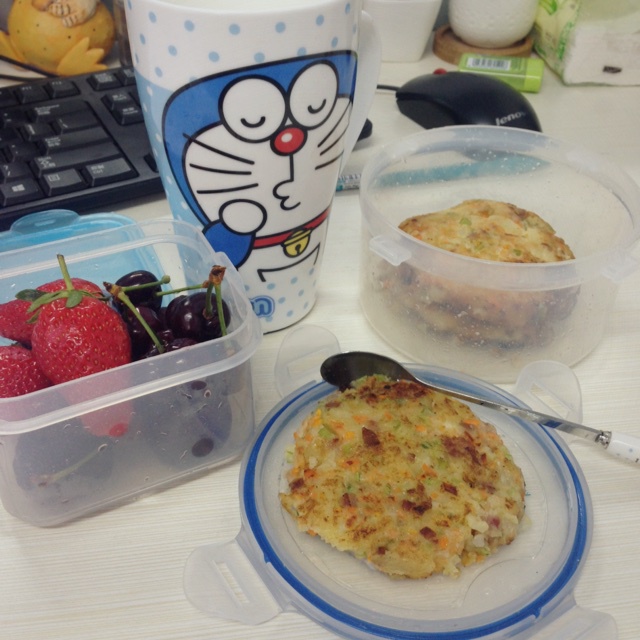 土豆火腿早餐饼