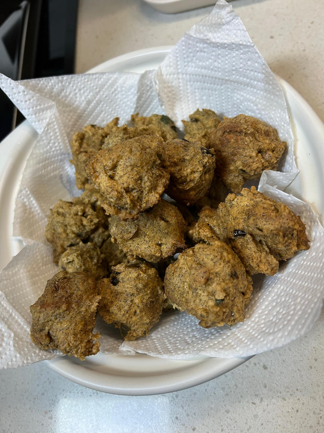 素丸子~豆渣不要扔，炸丸子可好！