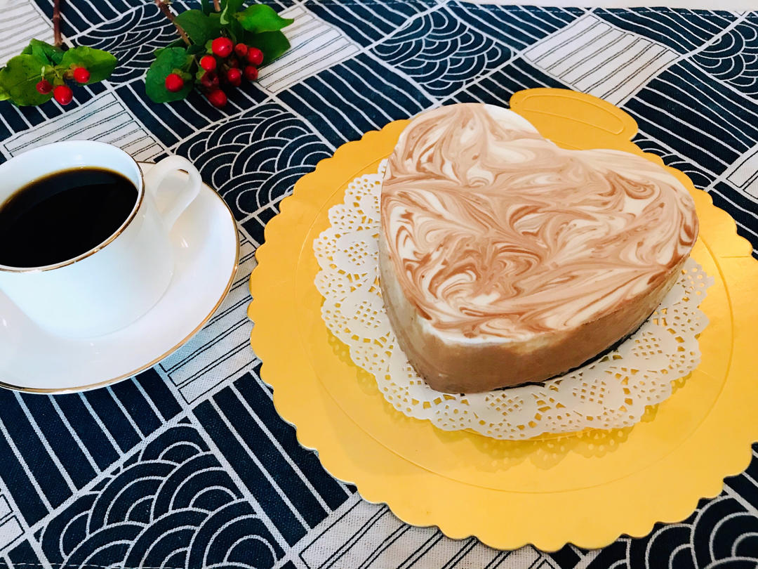 可可酸奶大理石慕斯