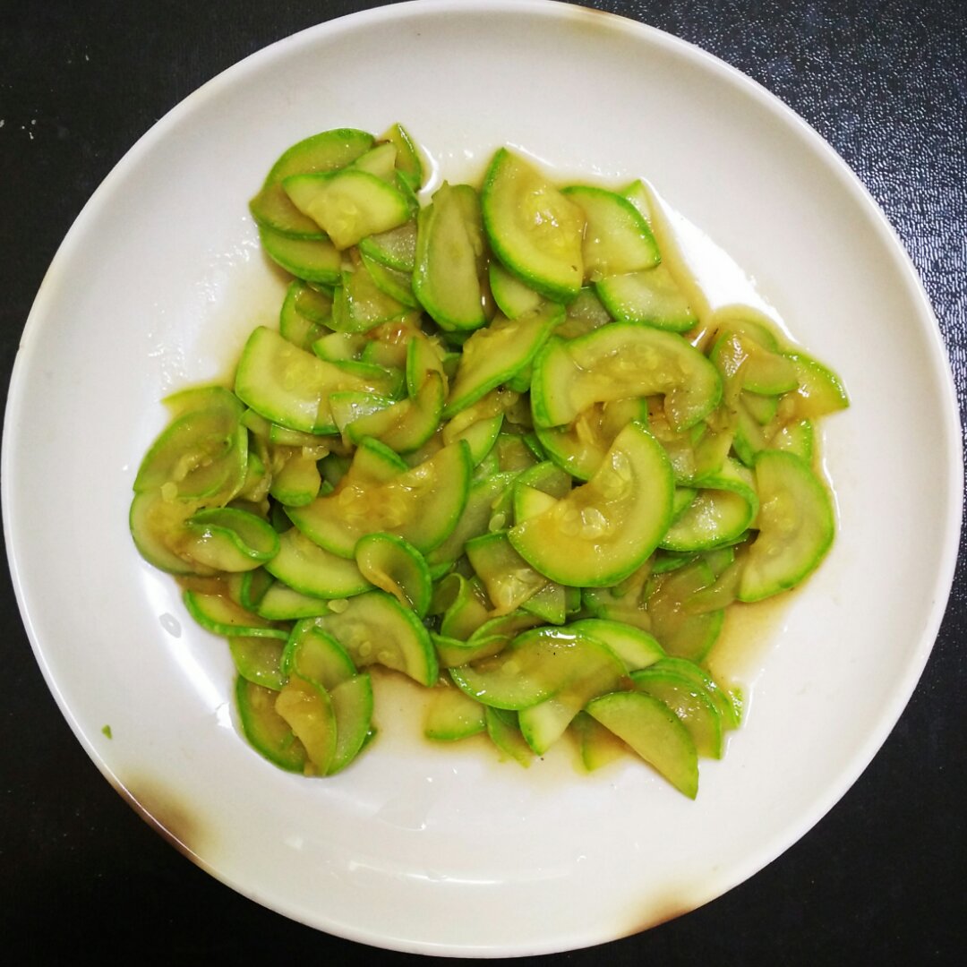 清炒西葫芦