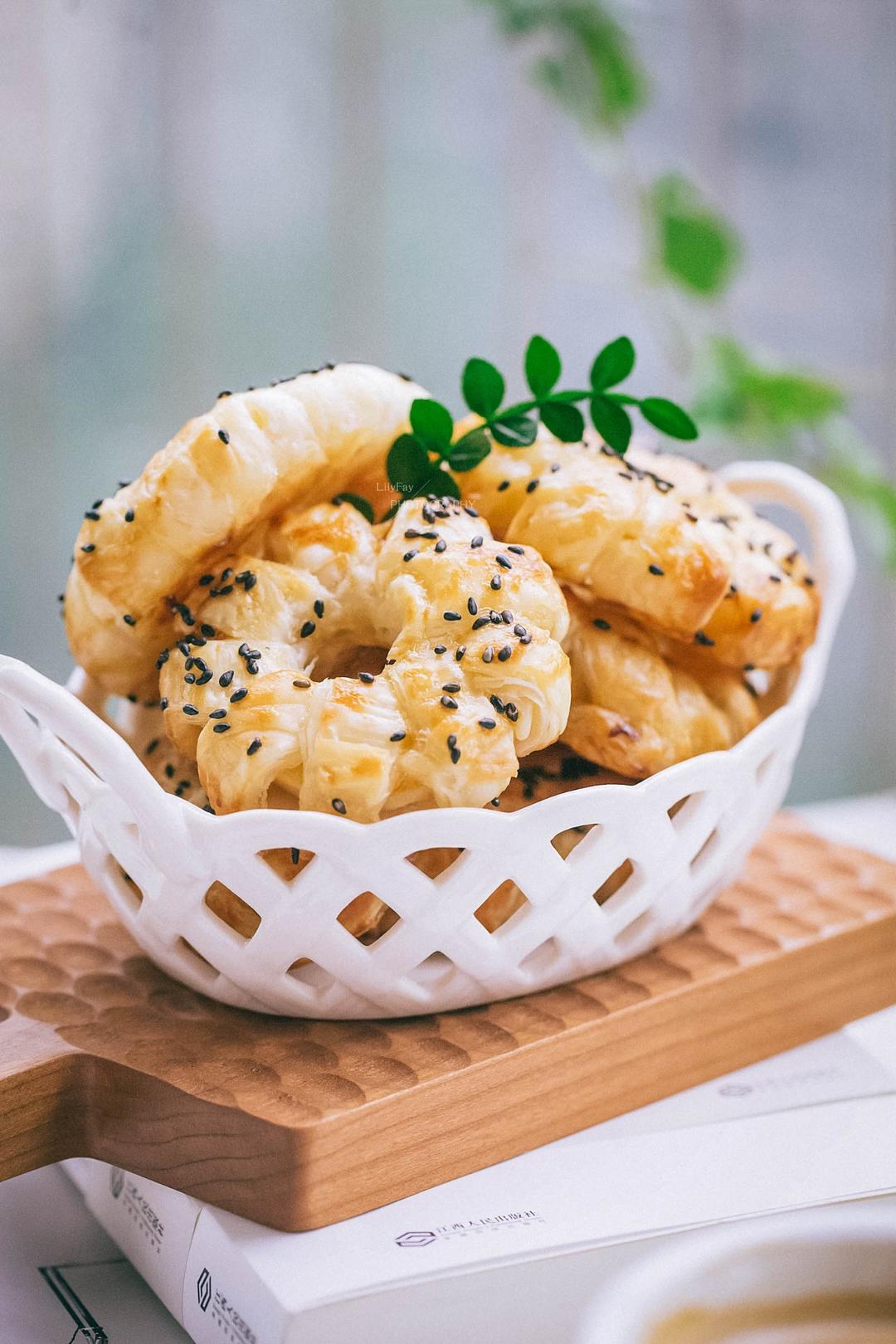 手抓饼神仙吃法の苹果甜甜圈