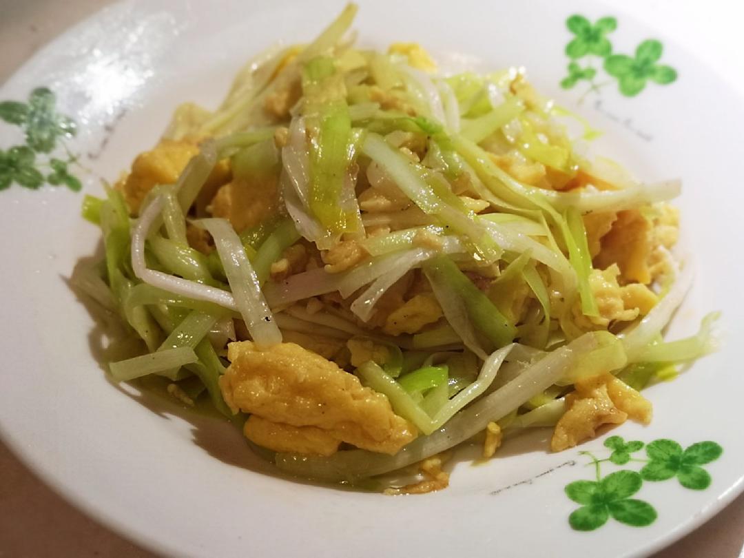 韭黄炒蛋