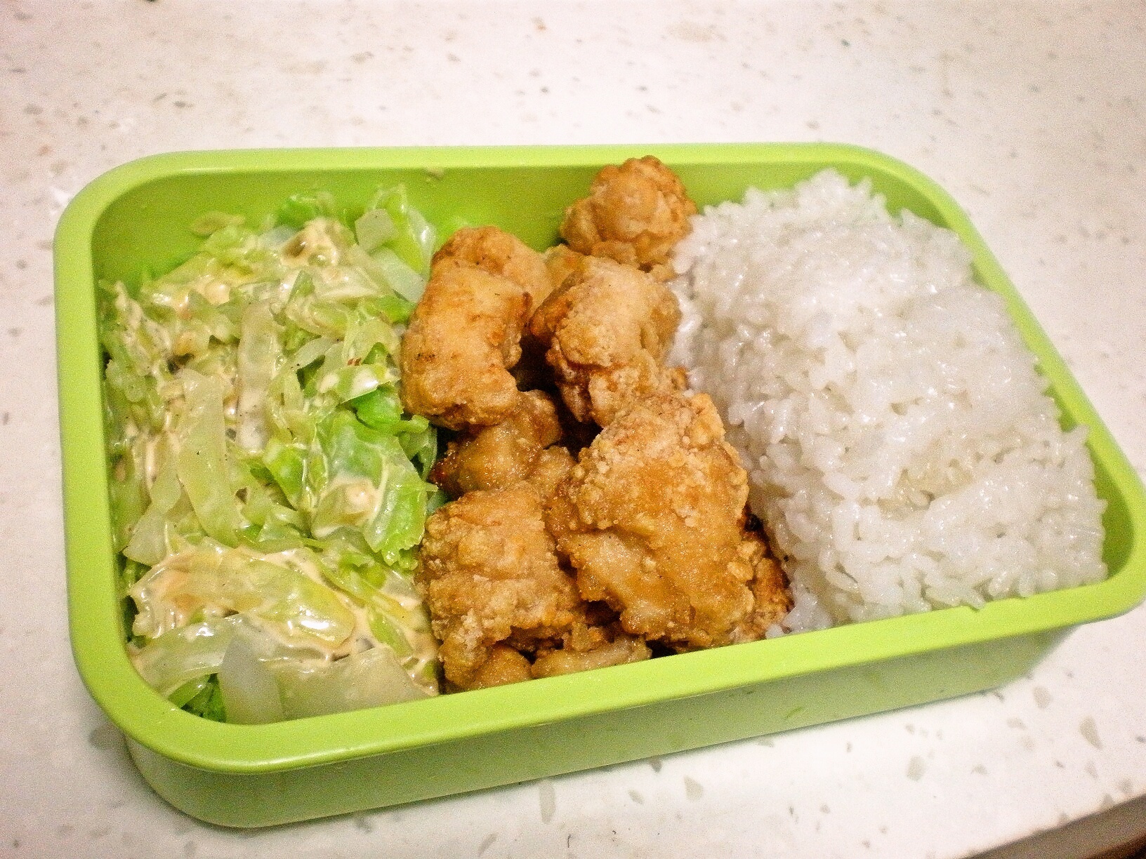 炸鸡块便当