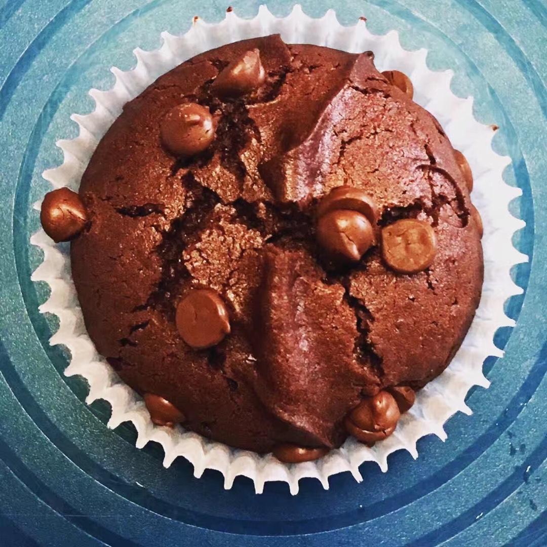 超简单的星巴克巧克力麦芬~~更新啦~无需打发