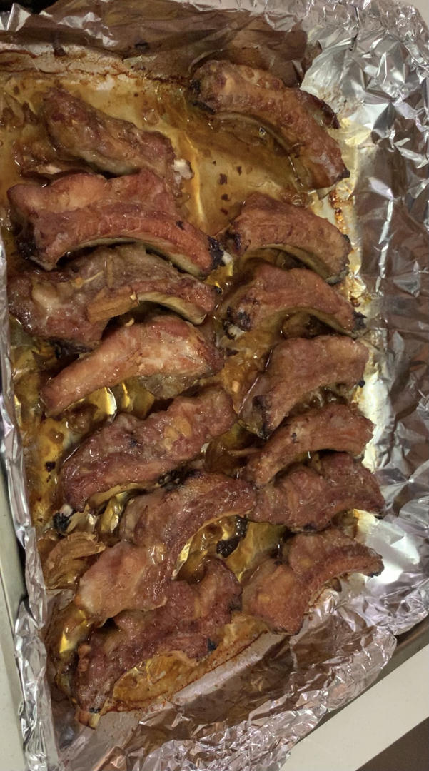 香到骨头里的蒜香排骨（烤箱）